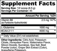 BCAA Post Workout Powder (Honeydew/Watermelon)