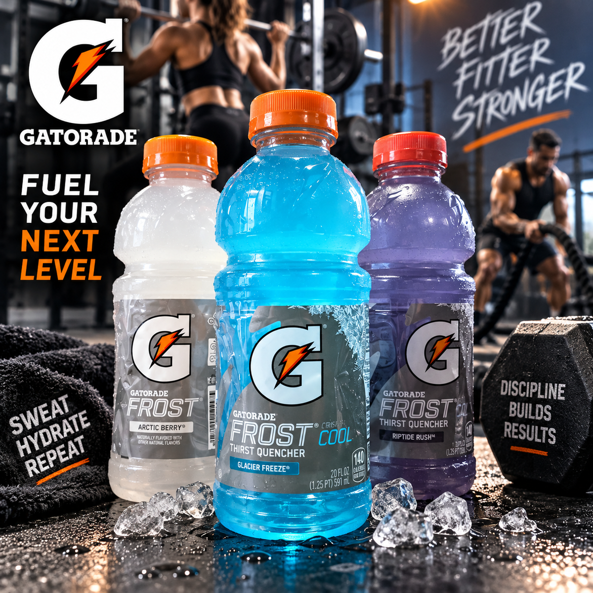 20 oz Gatorade© Sports Drink Assorted Flavors